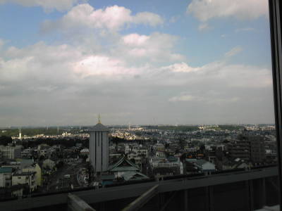 ホテル　ザ・エルシィ町田部屋からの眺め