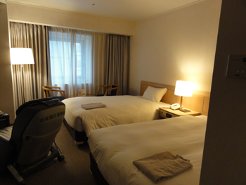 ホテルレオパレス名古屋ベッド